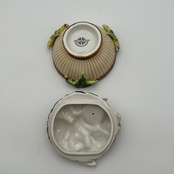 Fitz & Floyd Kristmas Kitty Lidded Box, Essentials, Candy Bowl, Trinkets - Picture 7 of 16